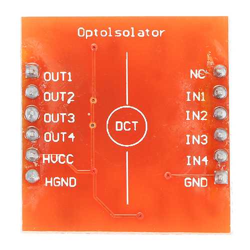 5Pcs A87 4 Channel Optocoupler Isolation Module High And Low Level Expansion Board Geekcreit for Arduino - products that work with official Arduino boards