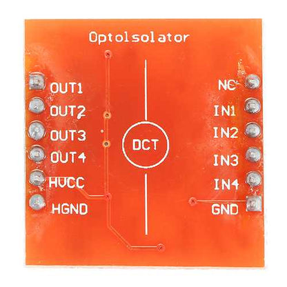 5Pcs A87 4 Channel Optocoupler Isolation Module High And Low Level Expansion Board Geekcreit for Arduino - products that work with official Arduino boards