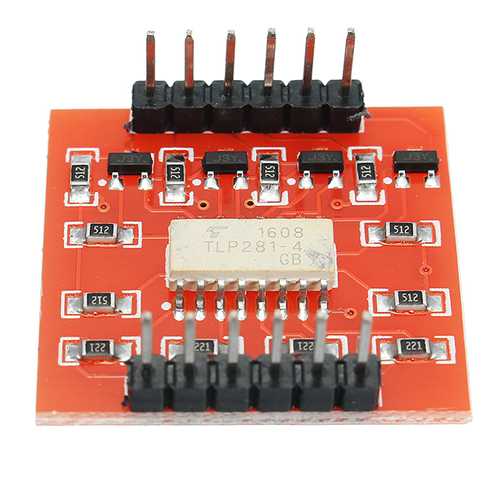 5Pcs A87 4 Channel Optocoupler Isolation Module High And Low Level Expansion Board Geekcreit for Arduino - products that work with official Arduino boards
