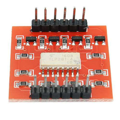 5Pcs A87 4 Channel Optocoupler Isolation Module High And Low Level Expansion Board Geekcreit for Arduino - products that work with official Arduino boards