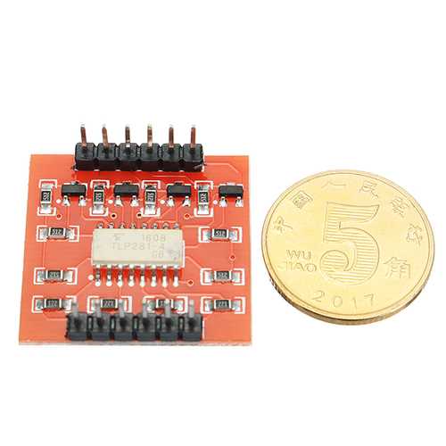 5Pcs A87 4 Channel Optocoupler Isolation Module High And Low Level Expansion Board Geekcreit for Arduino - products that work with official Arduino boards