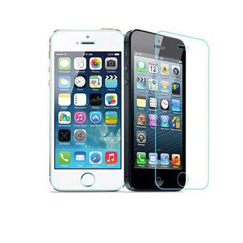 iPhone 4/4s & 5/5s/5c Glass Screen Protector - Style: iPhone 5/5c/5s