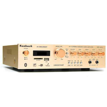Sunbuck AV-580USB/BT 200W bluetooth 5CH Amplifier Support FM Radio USB SD Card