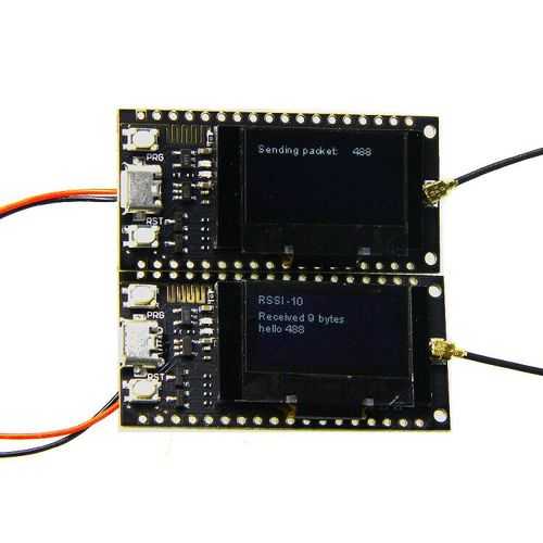 2Pcs TTGO 433Mhz LORA SX1278 ESP32 0.96 OLED Display Module LILYGO for Arduino - products that work with official Arduino boards