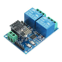 Charger l&#39;image dans la galerie, 5V ESP8266 Dual WiFi Relay Module Internet Of Things Smart Home Mobile APP Remote Switch

