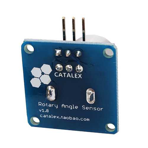 5Pcs Adjustable Potentiometer Volume Control Knob Switch Sensor Rotary Angle Sensor Module Geekcreit for Arduino - products that work with official Arduino boards