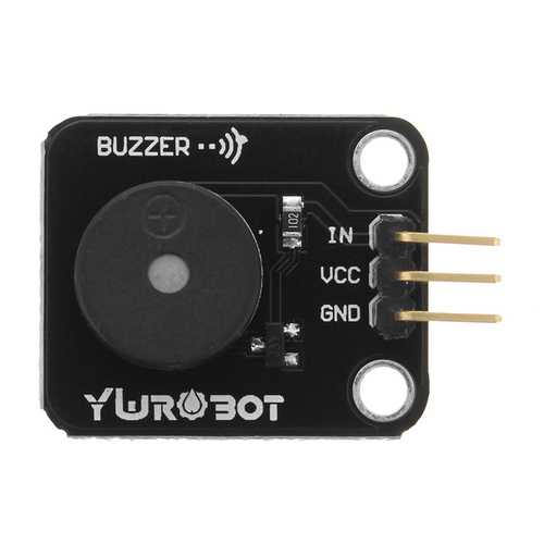 5Pcs Active Buzzer Module 5V Digital Level Electronic Building Blocks Geekcreit for Arduino - products that work with official Arduino boards