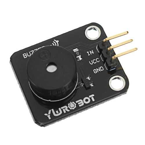3Pcs Active Buzzer Module 5V Digital Level Electronic Building Blocks Geekcreit for Arduino - products that work with official Arduino boards