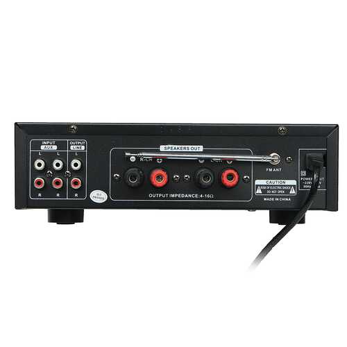 TELI BT-1388 HiFi bluetooth Power Amplifier Stereo Audio Karaoke FM Receiver USB SD