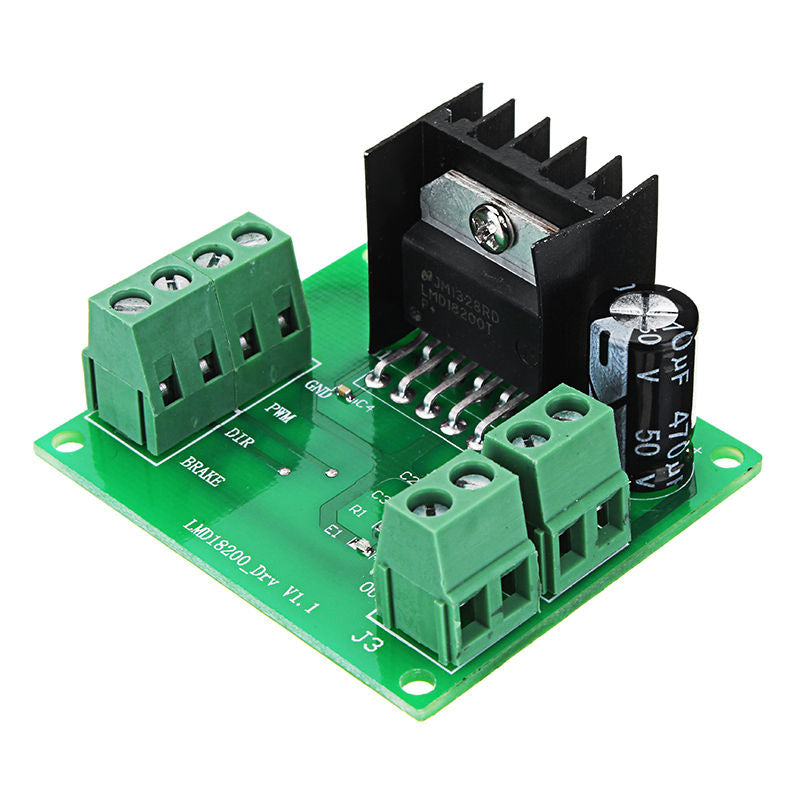 3A 75W DC PWM Speed Adjustable Motor Driver Module LMD18200T Geekcreit for Arduino - products that work with official Arduino boards