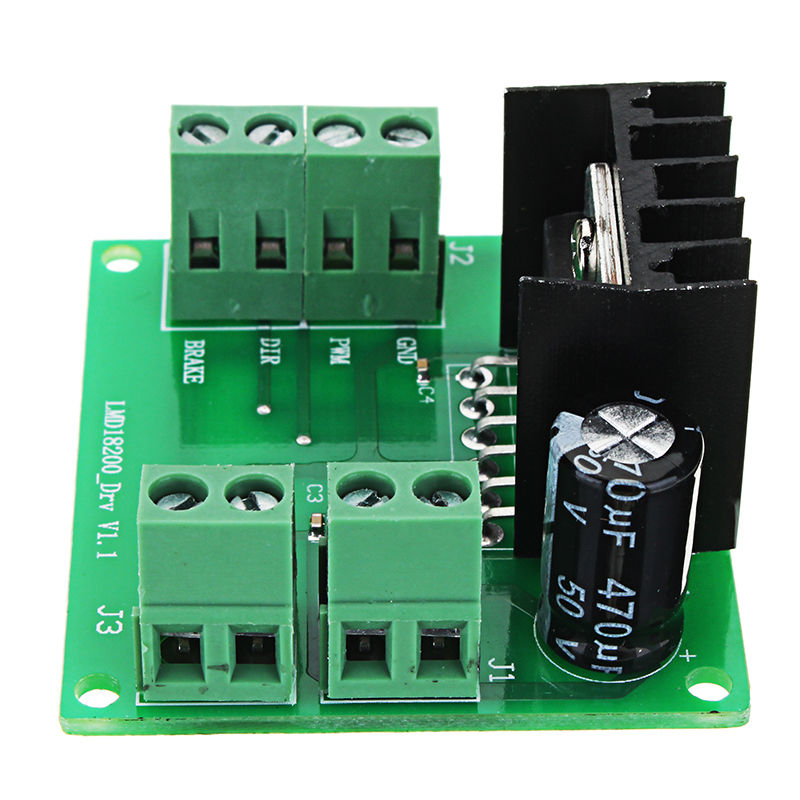 3A 75W DC PWM Speed Adjustable Motor Driver Module LMD18200T Geekcreit for Arduino - products that work with official Arduino boards