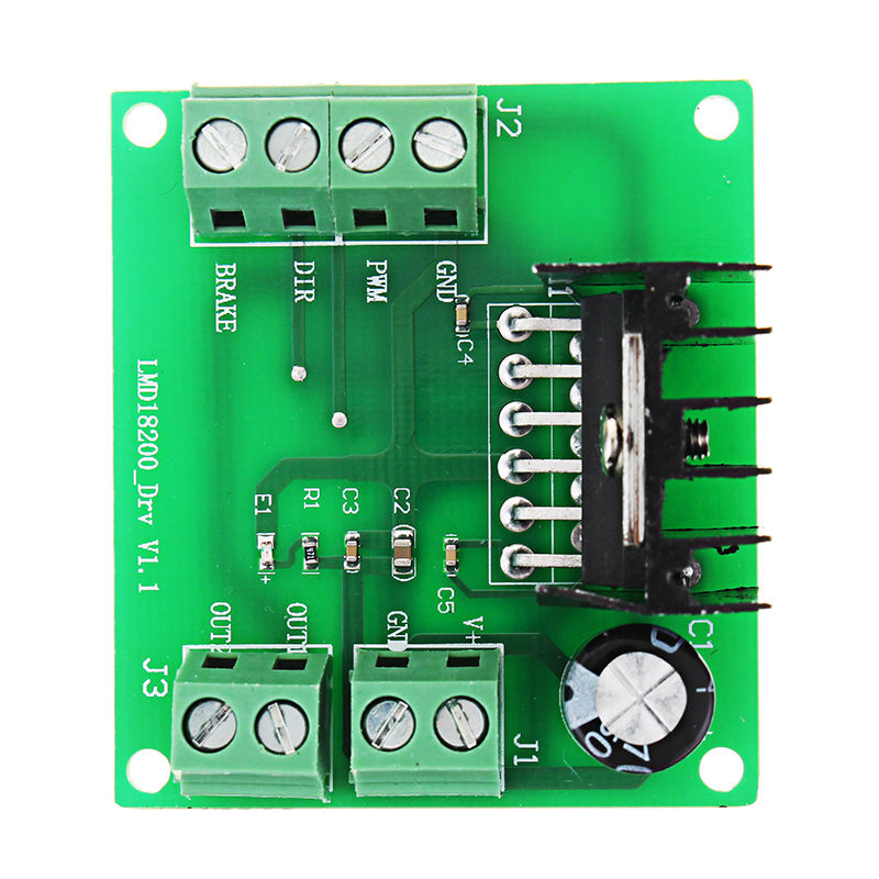 3A 75W DC PWM Speed Adjustable Motor Driver Module LMD18200T Geekcreit for Arduino - products that work with official Arduino boards