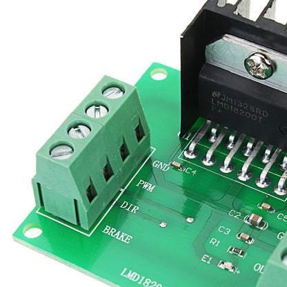3A 75W DC PWM Speed Adjustable Motor Driver Module LMD18200T Geekcreit for Arduino - products that work with official Arduino boards