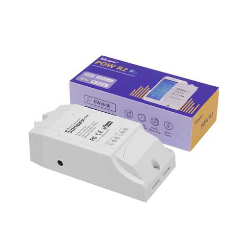 SONOFF? POW R2 AC90-250V 15A 3500W WIFI Wireless APP Remote Control Switch Timer Socket Power Monitor Current Tester Works with Amazon Alexa Amazon Tap Google Home Nest Assistant IFTTT