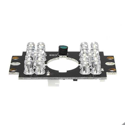 Security Camera 18 LED 5mm 850nm IR Infrared Illuminator Board Plate for Auto Car