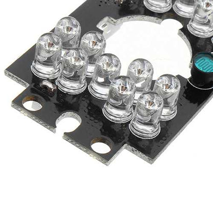 Security Camera 18 LED 5mm 850nm IR Infrared Illuminator Board Plate for Auto Car