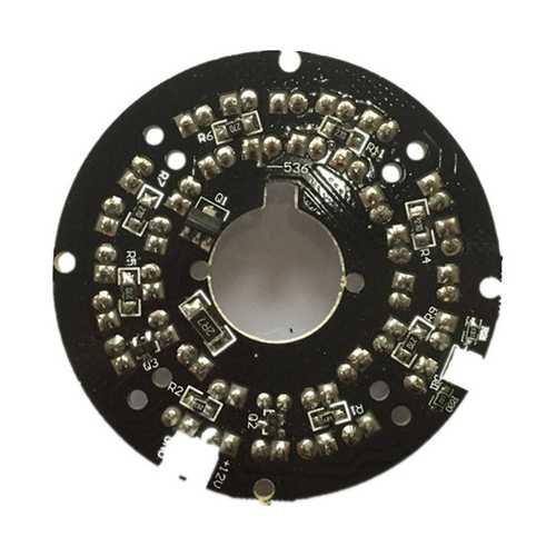 36 LED IR Lights 850nm Width Conch Hemisphere Camera Infrared Illuminator Board