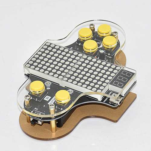 Electronic DIY Game Console Kit Game Soldering Practice Kit