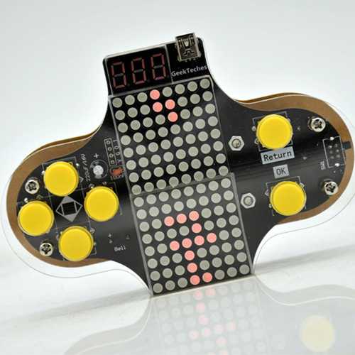 Electronic DIY Game Console Kit Game Soldering Practice Kit