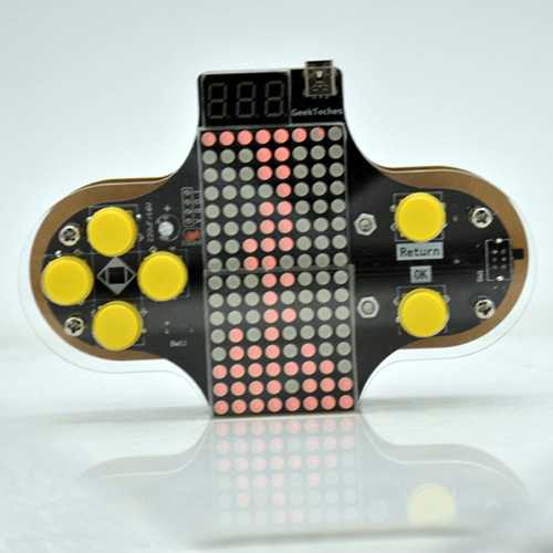 Electronic DIY Game Console Kit Game Soldering Practice Kit