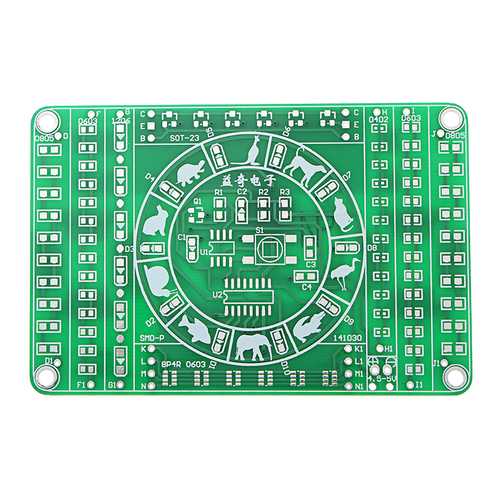 EQKIT? SMD Component Soldering Practice Board DIY Electronic Production Module Kit