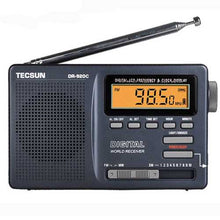 Load image into Gallery viewer, Tecsun DR-920C FM MW SW 12 Band Digital Clock Alarm Radio Receiver
