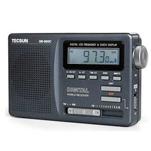 Load image into Gallery viewer, Tecsun DR-920C FM MW SW 12 Band Digital Clock Alarm Radio Receiver
