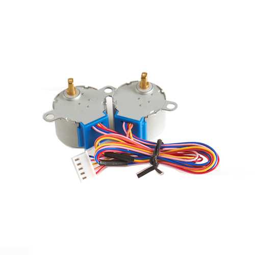 KittenBot? 2Pcs 28BYJ-48 5V DC Stepper Motor 4 Phase 5 Line for Smart Robot DIY Part