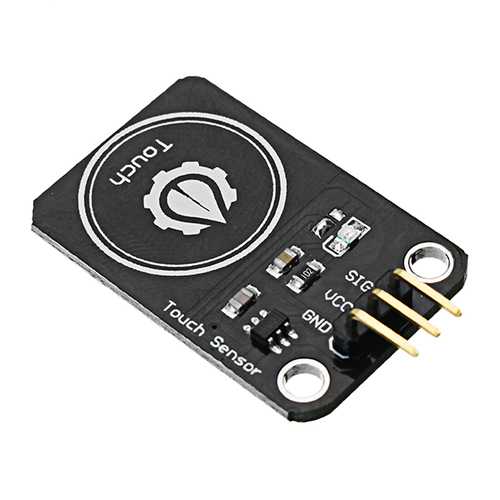 3Pcs Touch Sensor Touch Switch Board Direct Type Module Electronic Building Blocks Geekcreit for Arduino - products that work with official Arduino boards