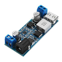 Load image into Gallery viewer, 5Pcs XH-M249 DC5V 6A Step Down Module 12V/24V to 5V Power Supply USB Charging 5A 30W

