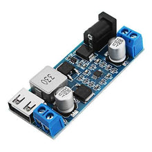 將圖片載入圖庫檢視器 3Pcs XH-M249 DC5V 6A Step Down Module 12V/24V to 5V Power Supply USB Charging 5A 30W
