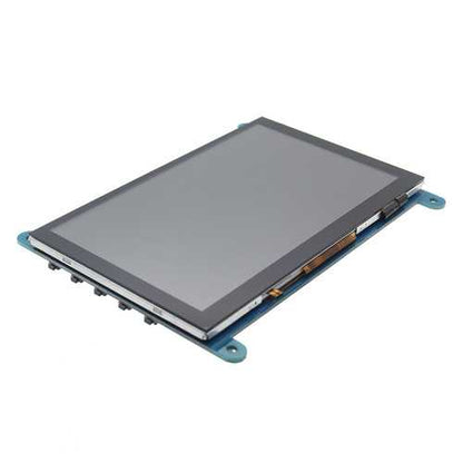 5 Inch 800x480 HDMI Touch Capacitive LCD Screen With OSD Menu For Raspberry Pi 3 B+ / BB Black