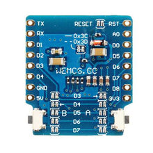 將圖片載入圖庫檢視器 3Pcs Geekcreit? OLED Shield V2.0.0 For Wemos D1 Mini 0.66&quot; Inch 64X48 IIC I2C Two Button
