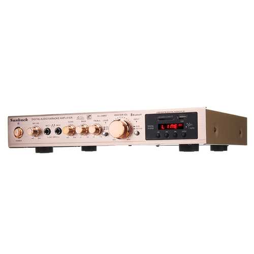 Sunbuck AV-298BT 220V 720W 5CH bluetooth Stereo AV Surround Amplifier FM AM Karaoke Cinema