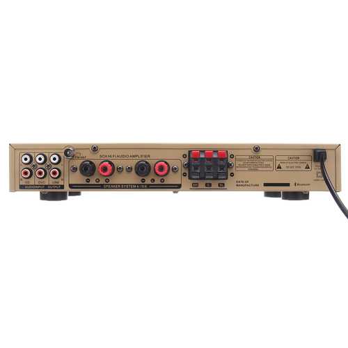 Sunbuck AV-298BT 220V 720W 5CH bluetooth Stereo AV Surround Amplifier FM AM Karaoke Cinema