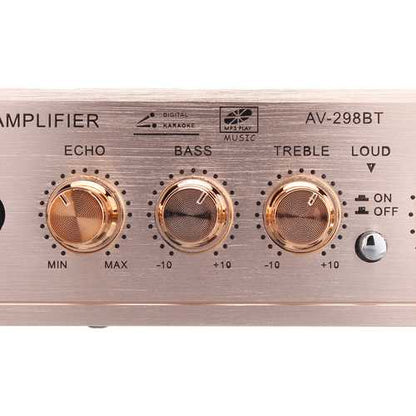 Sunbuck AV-298BT 220V 720W 5CH bluetooth Stereo AV Surround Amplifier FM AM Karaoke Cinema