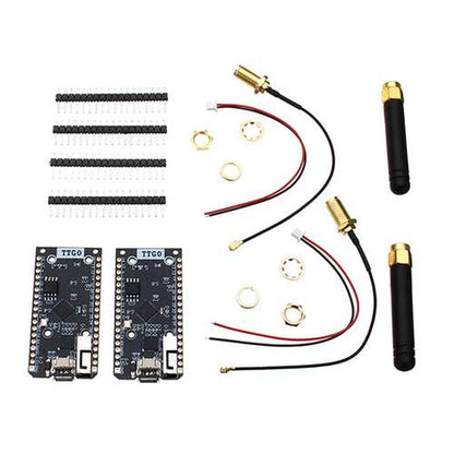 2Pcs LILYGO? TTGO ESP32 SX1276 LoRa 868MHz bluetooth WI-FI Lora Internet Antenna Development Board