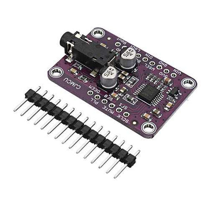 CJMCU-1334 UDA1334A I2S Audio Stereo Decoder Module Board 3.3V - 5V CJMCU for Arduino - products that work with official Arduino boards