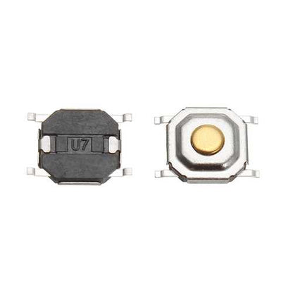 250Pcs DC12V 4 Pins Tact Tactile Push Button Switch Momentary SMD Switch 5x5x1.5MM