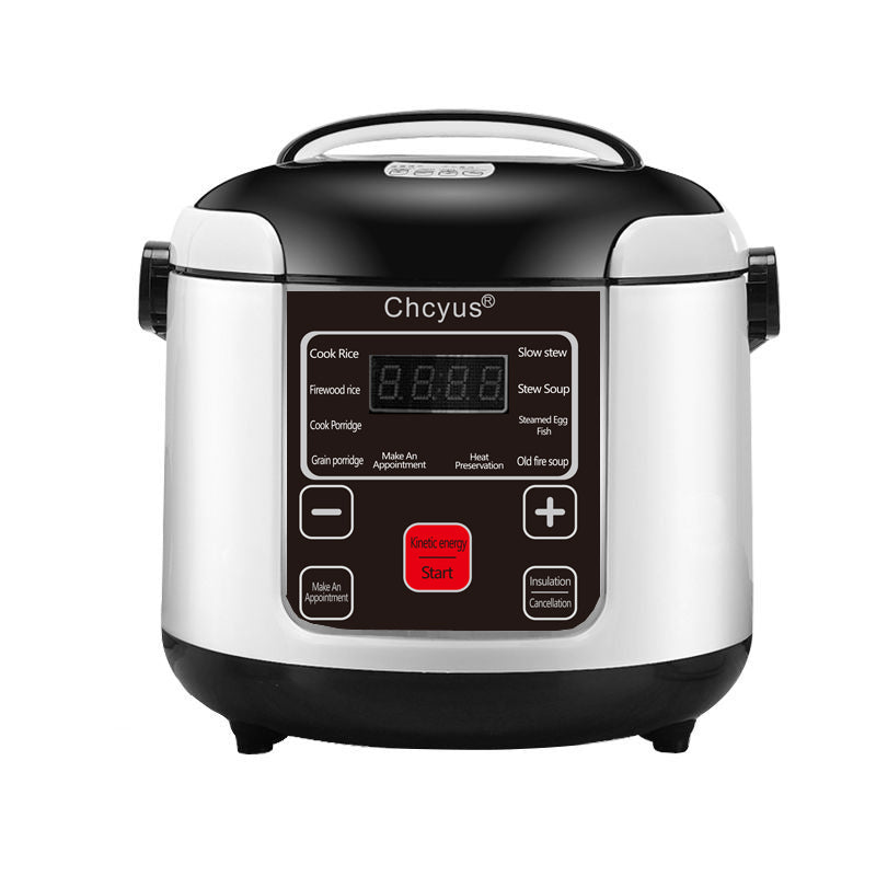 12V 24V Mini Rice Cooker Car Truck Soup Porridge Cooking Machine Food Steamer Electric Heating Lunch Box Meal Heater Warmer 2L