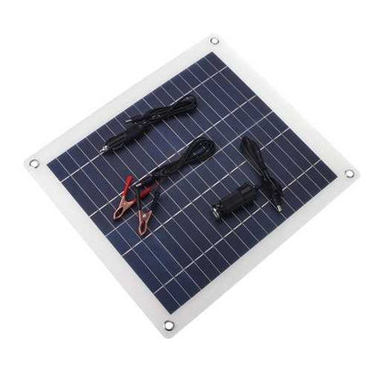 23W Polysilicon Solar Panels Semi-soft Polysilicon Solar Panel for Outdoor Semi-flexible Solar Powered Panel