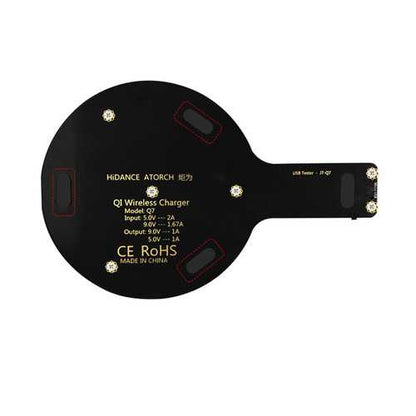 Qi QC2.0/3.0 Wireless 10W Fast Charger Mobile Phone Tester For Apple Huawei Voltage and Current Display