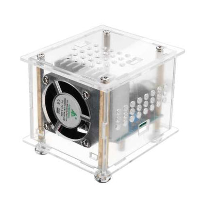 DC 9V To 15V TDA7297 Digital Amplifier Board Double Channel Noiseless 15W High Fidelity Amplifier With Shell And Fan