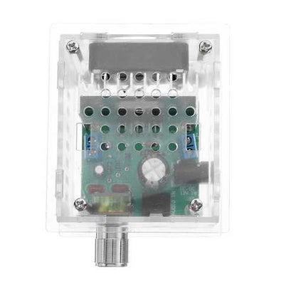 DC 9V To 15V TDA7297 Digital Amplifier Board Double Channel Noiseless 15W High Fidelity Amplifier With Shell And Fan