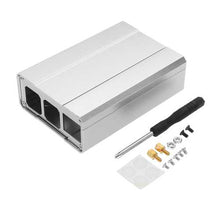 Load image into Gallery viewer, Black/Silver/Gold Aluminum Alloy Metal Protective Case For Raspberry Pi 2/Pi 3/Model B/Model 3B+
