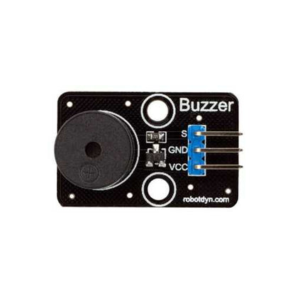 5pcs Buzzer Module 3.3V~5V PWM Digital Input Board RobotDyn for Arduino - products that work with official Arduino boards