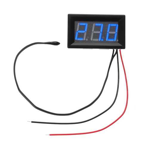 DC 5V To 12V -50?C To -110?C Digital Thermometer Monitor Multipurpose Thermometer