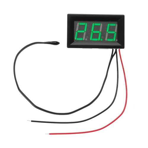 DC 5V To 12V -50?C To -110?C Digital Thermometer Monitor Multipurpose Thermometer
