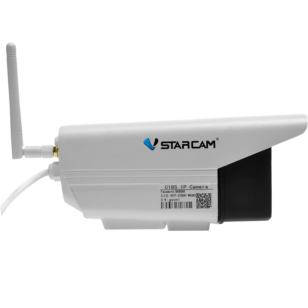 Vstarcam C18S Waterproof IP WiFi Camera AP Hots Motion Detect Alarm Push IR CCTV