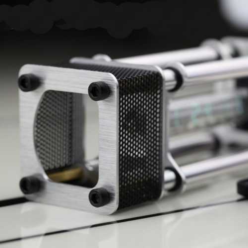 Unassembled IV-18 Fluorescent Tube Clock Kit DIY 6 Digital Display Energy Pillar With Remote Control